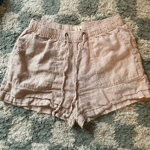 Linen lounge shorts